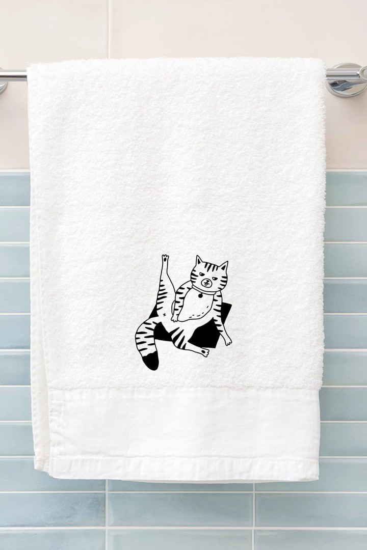 Baumwollhandtuch Cat Cleaner