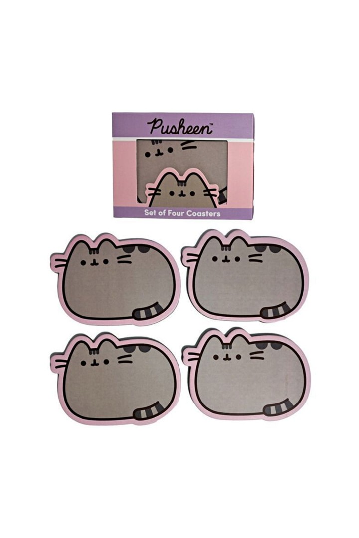 Set mit 4x Pusheen Tischsets - süßer Schutz für Ihren Tisch mit Charakter
