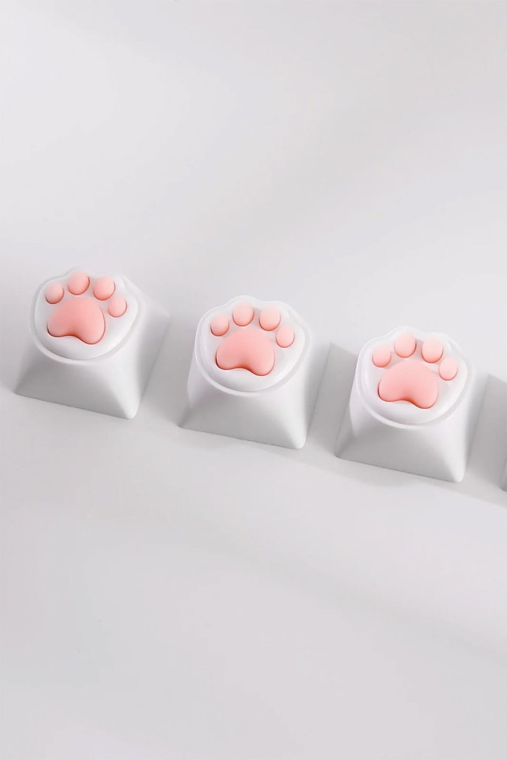 Satz mit 3 Ersatztasten für Katzenpfoten-Tastatur