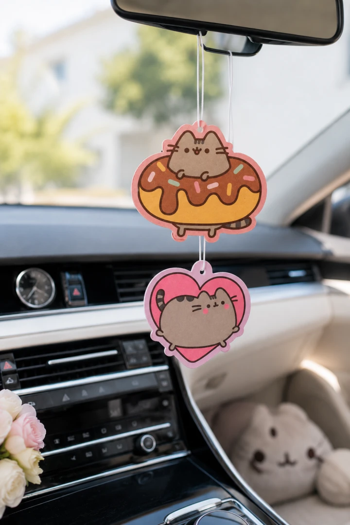 Pusheen Duftanhänger Schokolade & Erdbeere