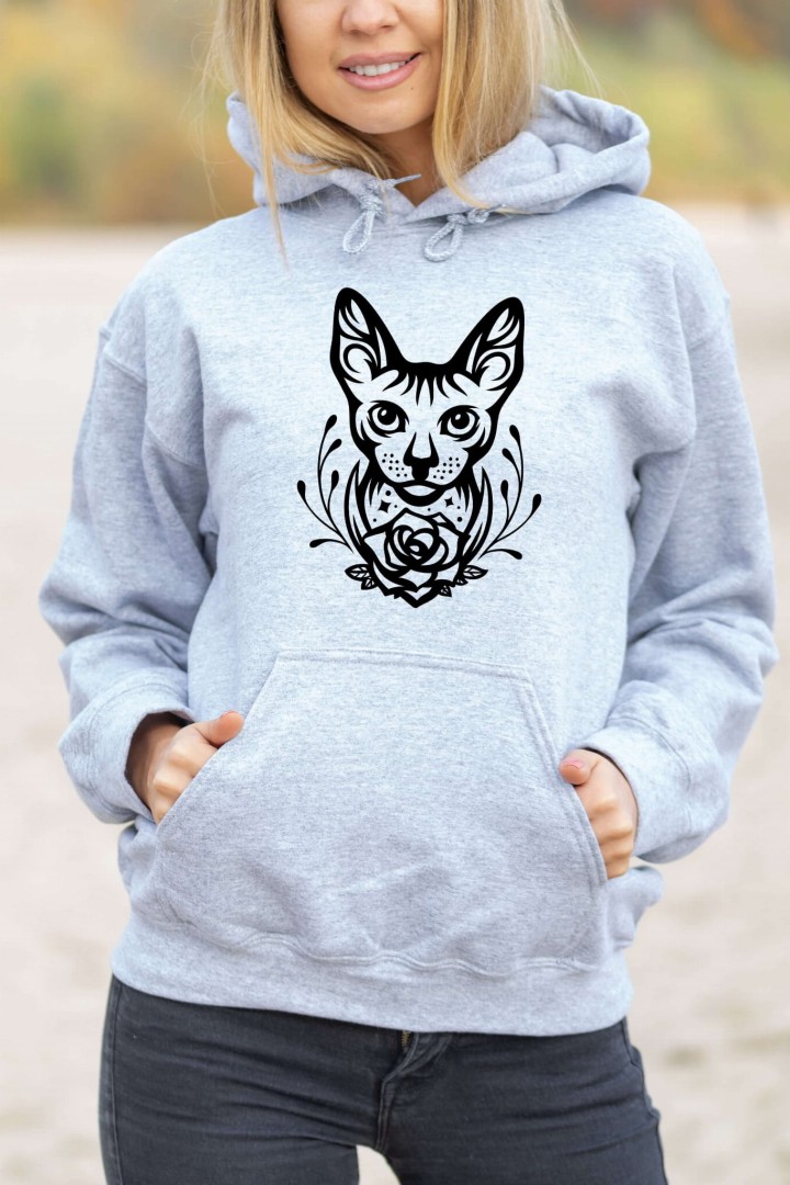 Sphinx Katze Hoodie