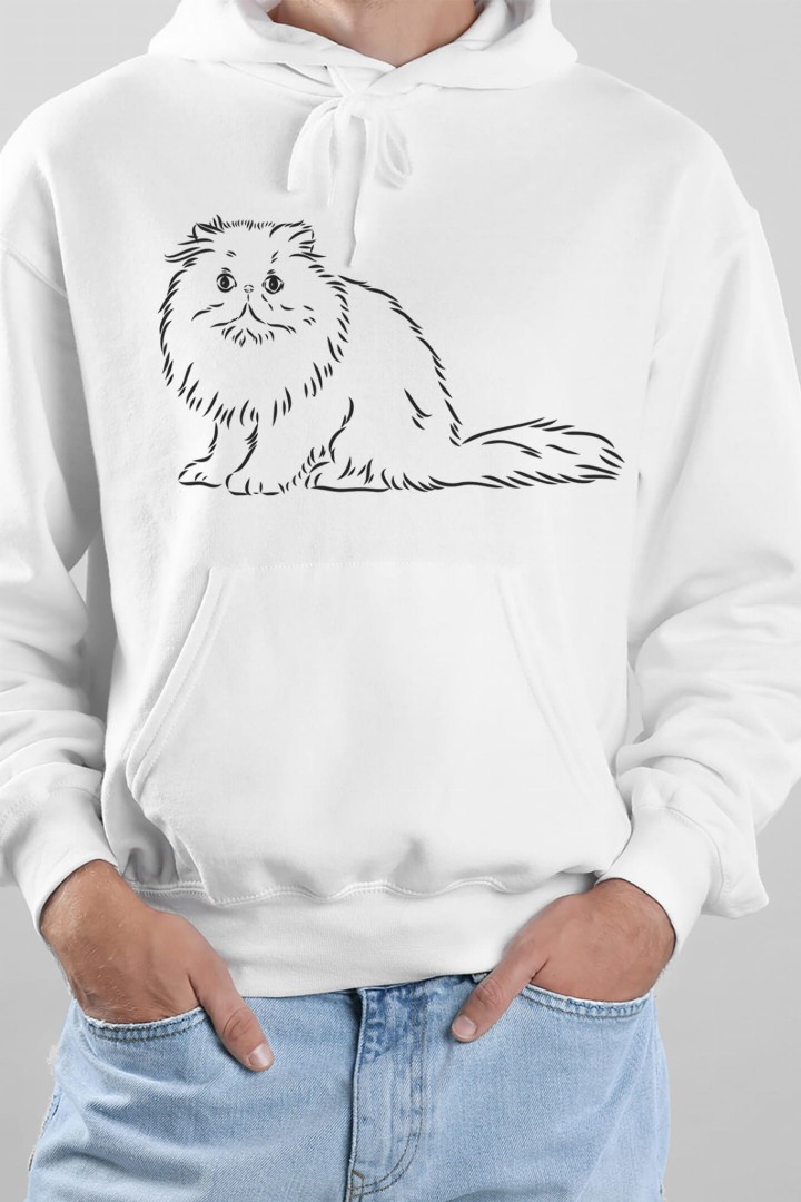 Exotische Katze Hoodie