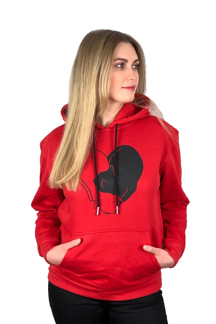 Katzenherz Hoodie