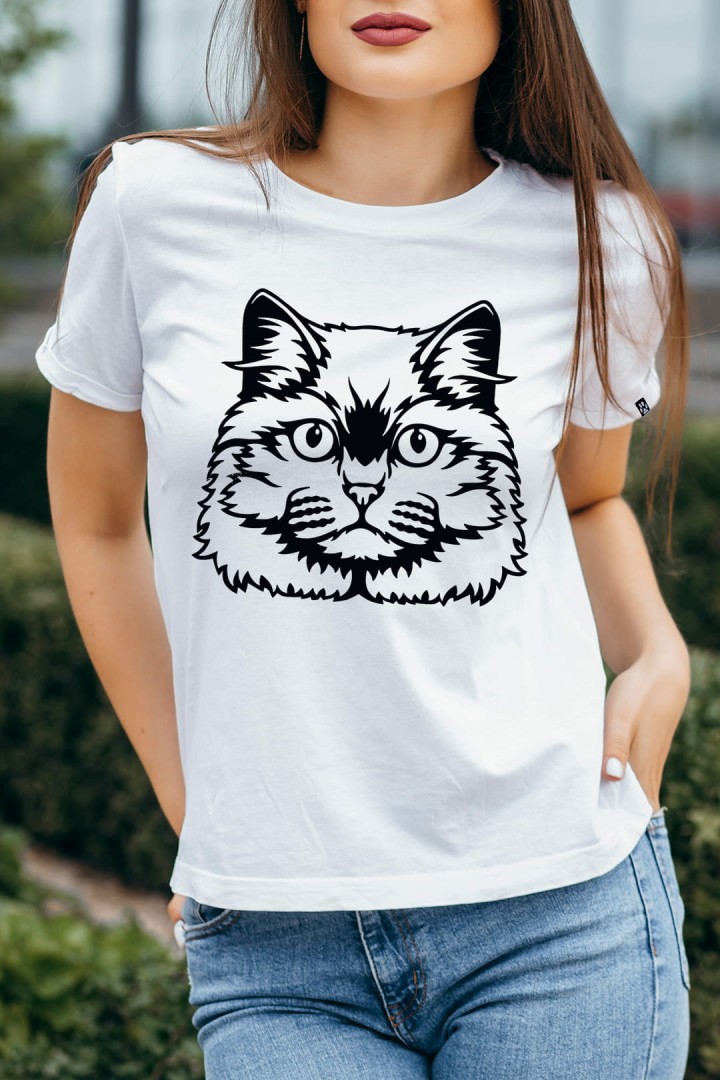 Britische Langhaarkatze T-Shirt