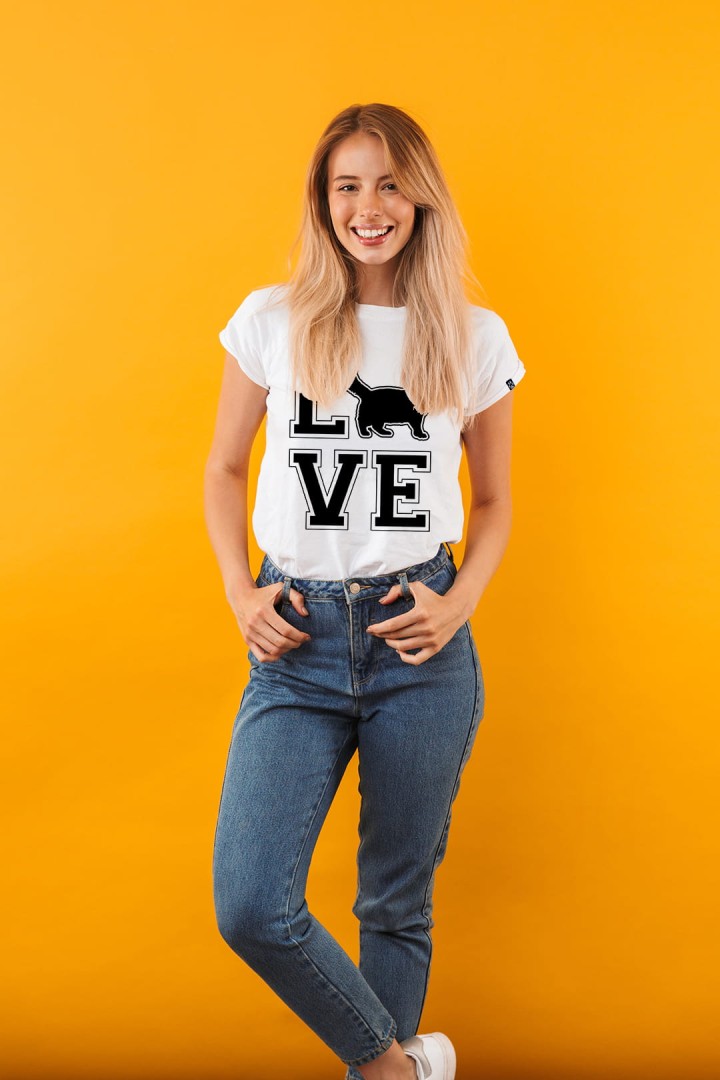 Katzen-Love T-Shirt