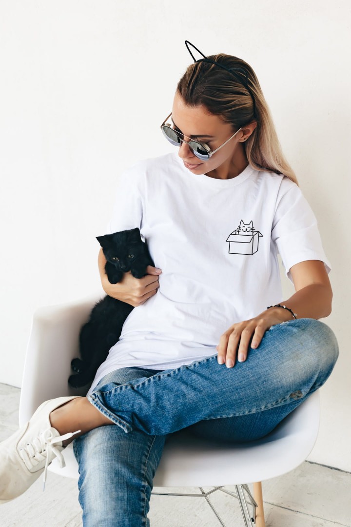 Box-Katze T-Shirt