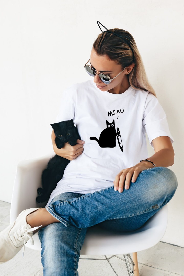 Miau-T-Shirt