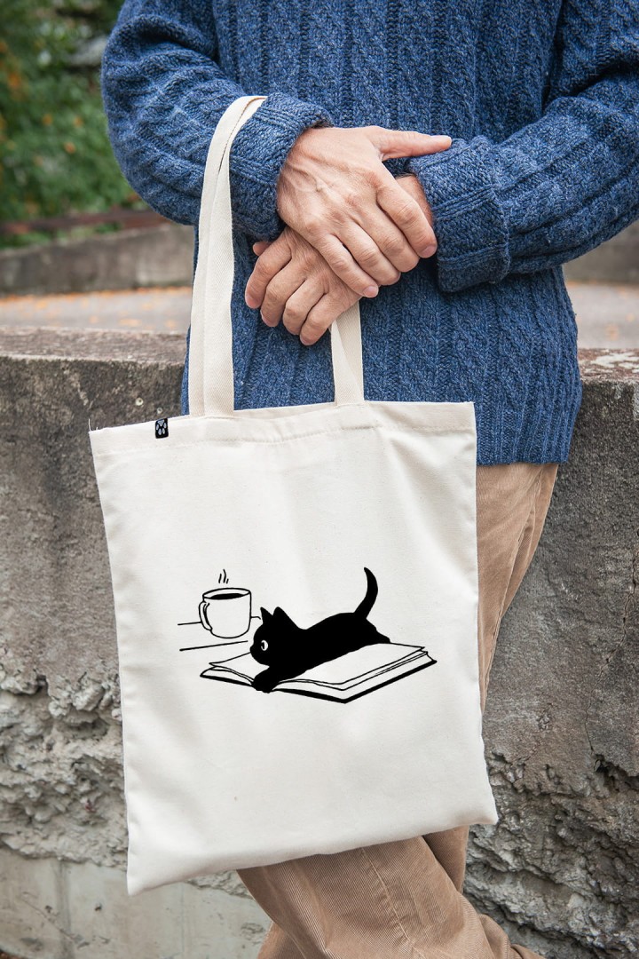 Herbst - Katze Taschen