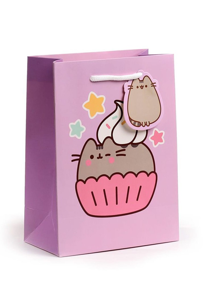 Geschenktüte mit Kätzchen klein