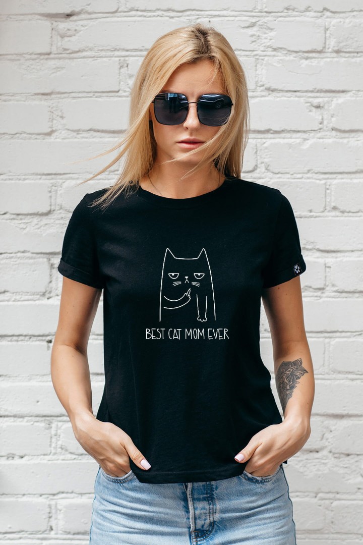 Bestes Katzenmama-T-Shirt